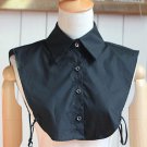 Ladies Women Adult Detachable Lapel Shirt Fake Collar Fashion Solid Color False Blouse Neckwear Clot