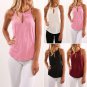 New Women\'s Summer Vest Tops Shirt Blouse Casual Tank Tops Shirts Sleeveless Women Ladies Brief Sof