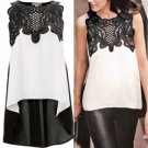 Women\'s Blouse Casual Sleeveless Chiffon Blouse Shirt Summer Tops Hot