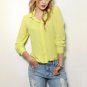 New Trendy Women\'s Long Sleeve Loose Chiffon Shirt Casual Blouse Tee Shirt Tops