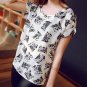 2017 Newest Casual Summer Women Blouse Shirts Cheap Clothes China Fashion Ladies Chiffon Loose Blusa