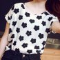 2017 Newest Casual Summer Women Blouse Shirts Cheap Clothes China Fashion Ladies Chiffon Loose Blusa