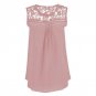 Blusas Femininas Summer Women Blouse Lace Vintage Sleeveless Crochet Casual Shirts Tops Plus Size 4X