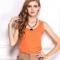 Summer style Multiple Women Tank Tops Brand Good Quality Women Chiffon Sleeveless Tshirt Female Shir