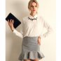 Work Wear 2017 Women Shirt Chiffon Tops Elegant Ladies Formal Office Blouse 5 Colors Blusas Feminina
