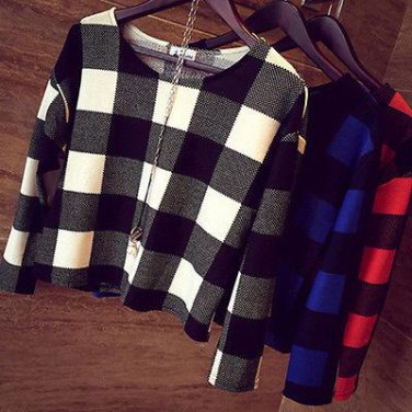 Women\'s Loose Long Sleeve Cotton Casual Blouse Shirt Tunic Tops Fashion Blouse