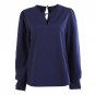 Fashion Women Chiffon Shirt Spring Autumn Elagant Blouse Shirts Lady Clothes Tee Tops