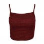 Fashion Women Solid Knitwear Sleeveless Tops Casual Blouse Comfortable Crop Tops T-Shirts Haut Sex