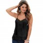 Summer Women Top Vest Lace Floral Strap Top Camis Sleeveless Blouse Beach Tops T-Shirt Hot