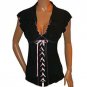 2017 Summer New Women Chiffon Blouses Belt Shirts Short Sleeves Ladies Top Fashion Female Clothing