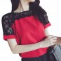 Plus Size Women Blouses Lace Chiffon Blouse Casual Blusa Feminina Tops Fashion Shirts 4XL