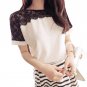 Plus Size Women Blouses Lace Chiffon Blouse Casual Blusa Feminina Tops Fashion Shirts 4XL