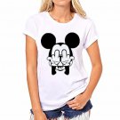 2017 Summer Sexy Fashion White Blusas Shirt Women Tops Casual Kawaii Unicorn Blouse Unicornio Plus S
