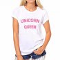 2017 Summer Sexy Fashion White Blusas Shirt Women Tops Casual Kawaii Unicorn Blouse Unicornio Plus S