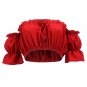 Short Sleeve Chiffon Shirt Women Boho Summer Tops Off Shoulder Ruffle Blouse Crop Tops Femme 2017 F