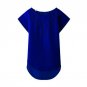 New Women Blouses Summer Style Predecessor Carved Hollow Bat O-Neck Short-sleeved Chiffon Shirt Tops