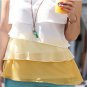 2017 New Fashion Summer Sleeveless Spaghetti Strap Casual Tops Sexy Double Layer Chiffon Women Blous