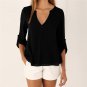 Blusas Mujer De Moda 2017 Work Blouse Plus Size Long Sleeve Shirt Chiffon Women Blouse for Women Top
