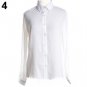 Summer Women Fashion Work Wear Elegant Formal Office Blouse Plus Size Top Slim Shirt