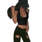 2017 New Sexy Womens Casual Slim Sleeveless Tank Cami Vest Blouse Crop Top Fitness Vest Colete Jeans