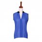 S-XXXXL Plus Size 6 Colors Women New Casual Sleeveless Shirt Blouse V-Neck Chiffon Tank Tops 2016 Sp