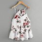 Women Casual Tank Top Floral Lace Shirt Off Shoulder Crop Top Shirt Blouse Cami Top Camisole Femme D