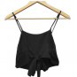 2017 Hot Women\'s Sexy Crop Top Short Sleeveless Scoop Blouse Vest Cross Summer Beach Cover Ups