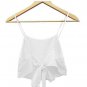 2017 Hot Women\'s Sexy Crop Top Short Sleeveless Scoop Blouse Vest Cross Summer Beach Cover Ups