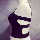 Sexy Women\'s Stray Bralette Bralet Cut Out Bra Bustier Crop Top Cami Tank Tops Blouse Corset Boho P