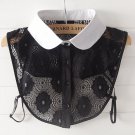 Sweet Rose Fake collar for Women Round Doll False Detachable Collars Lapel Blouse Clothes Accessorie