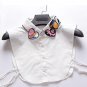 Sweet Rose Fake collar for Women Round Doll False Detachable Collars Lapel Blouse Clothes Accessorie