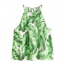 Camis 2017 New Summer Women Leaves Casual Sleeveless Crop Top Vest Tank Shirt Blouse Cami Top Caml F
