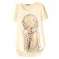 Summer Women Chiffon Blouse Casual Cartoon Print Loose Shirts New Arrival