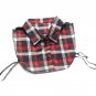 Women Men Boys Girls Half Shirt Fake Collar Plaid Pattern Detachable Collars Blouse Tops Lapel Colla