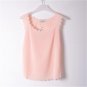 See Through Tank Tops Blusas Blouse Women Summer New Lady Chiffon Shirt Blusa Feminina Camisa Top Gi