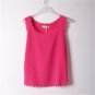 See Through Tank Tops Blusas Blouse Women Summer New Lady Chiffon Shirt Blusa Feminina Camisa Top Gi