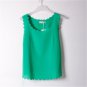 See Through Tank Tops Blusas Blouse Women Summer New Lady Chiffon Shirt Blusa Feminina Camisa Top Gi