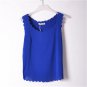 See Through Tank Tops Blusas Blouse Women Summer New Lady Chiffon Shirt Blusa Feminina Camisa Top Gi
