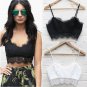 Ladies Crochet Tank Tops Sleeveless Lace Vest Blouse Bralette Bra Cami Crop Top Black White