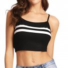 snowshine #4003  Women Striped Vest Top Sleeveless Casual Tank Blouse Summer Tops T-Shirt