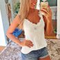 Women Summer Lace Vest Tops Sleeveless Blouse Casual Tank Tops Camis
