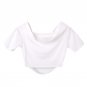 Hollow Out Women Off Shoulder Short Sleeve T-shirt Tops Slash Neck White Summer Casual Tee Tops Wome