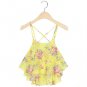 2017 Fashion Summer Sexy Crop Tank Top Print Chiffon Sleeveless Women Camis Cropped Ladies Spaghetti