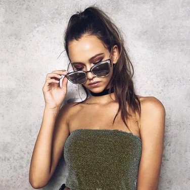 Women Sexy Off Shoulder Strapless Top Bra Modal Boob Tube Crop Top Sleeveless Show Belly Sexy Fashio