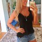Summer Women Sexy Lace Crochet Camisole Sleeveless Blouses Tank Tops Hot
