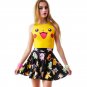 Women Summer Cartoon Tank Top Vest Blouse Sleeveless Beach Wear Crop T-Shirt H34
