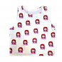 Women Summer Cartoon Tank Top Vest Blouse Sleeveless Beach Wear Crop T-Shirt H34