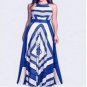 plus big size loose A-line sleeve less dress women summer beach tunic robe sashes shirts fashion sex