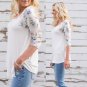 High Quality Elegant Winter Dress Office Dress Women Plus Size Tops Long Sleeve O-Neck Casual Flora