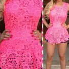 Tropical Blouse summer women new fashion 5 color tank top casual clothing shirt plus size lace chiff